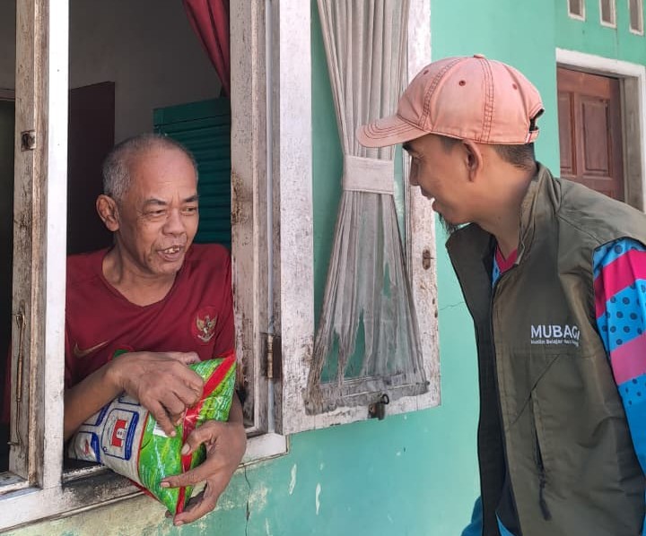 Yayasan Mubagi Salurkan 500 Kg Zakat Fitrah kepada Mustahik di Penghujung Ramadan 1447 H